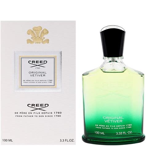 creed original vetiver eau de parfum 3.3 fl oz|olivier creed vetiver perfume.